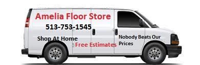 Flooring Contractor Van